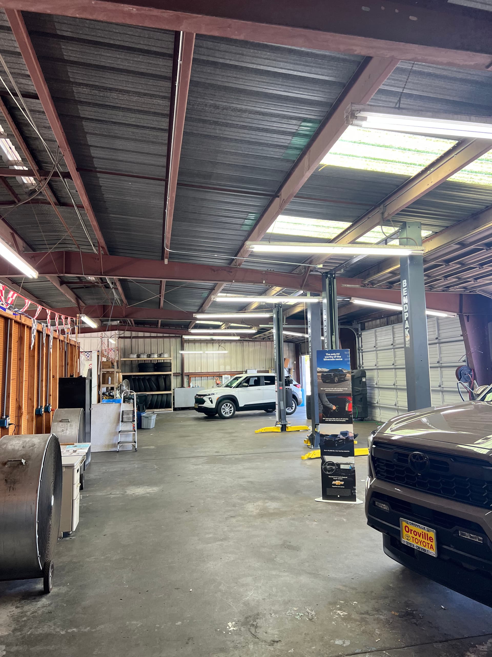LED Retrofit Lights Up an Auto Repair Shop Right image