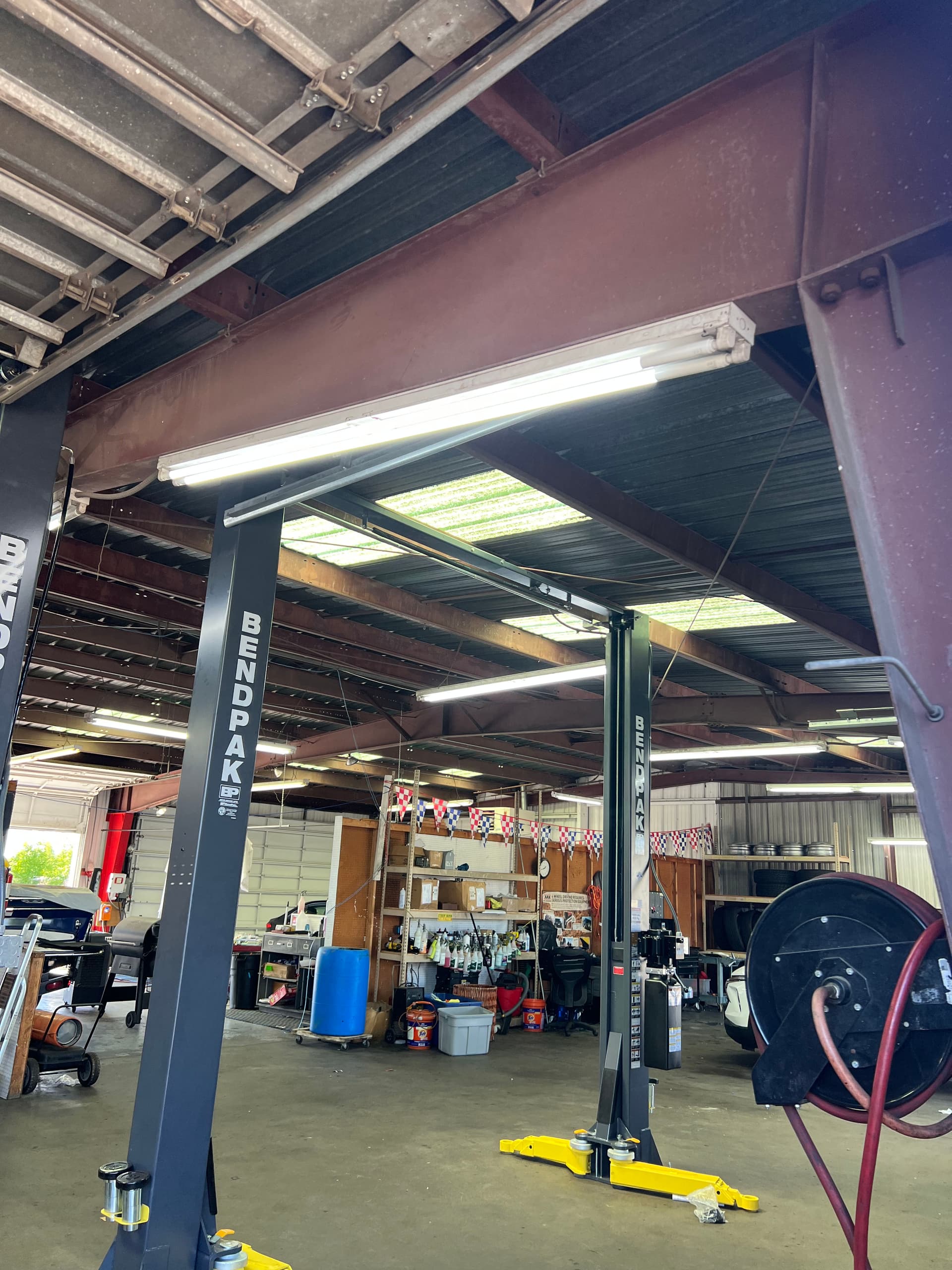 Gallery photos for LED Retrofit Lights Up an Auto Repair Shop Right: Image #1