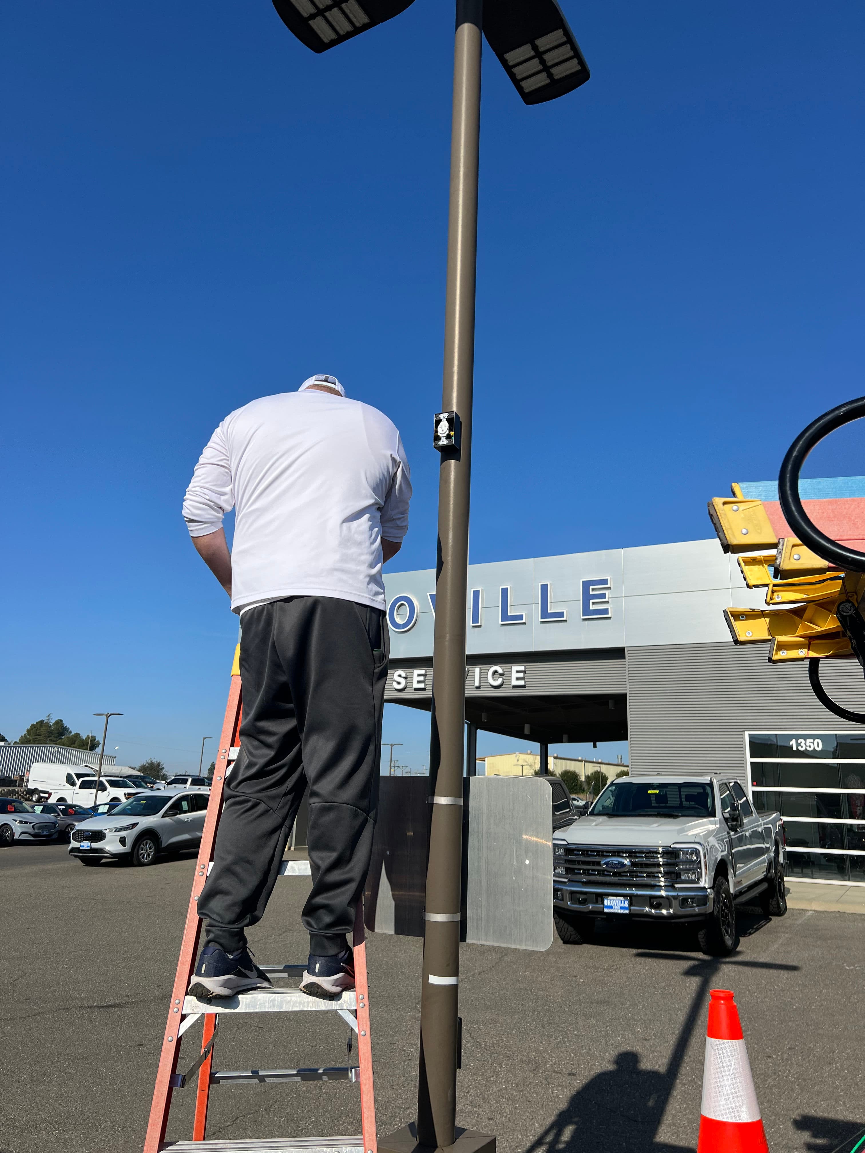 Project Ensuring Safety at the Dealership with Professional Security Wiring image
