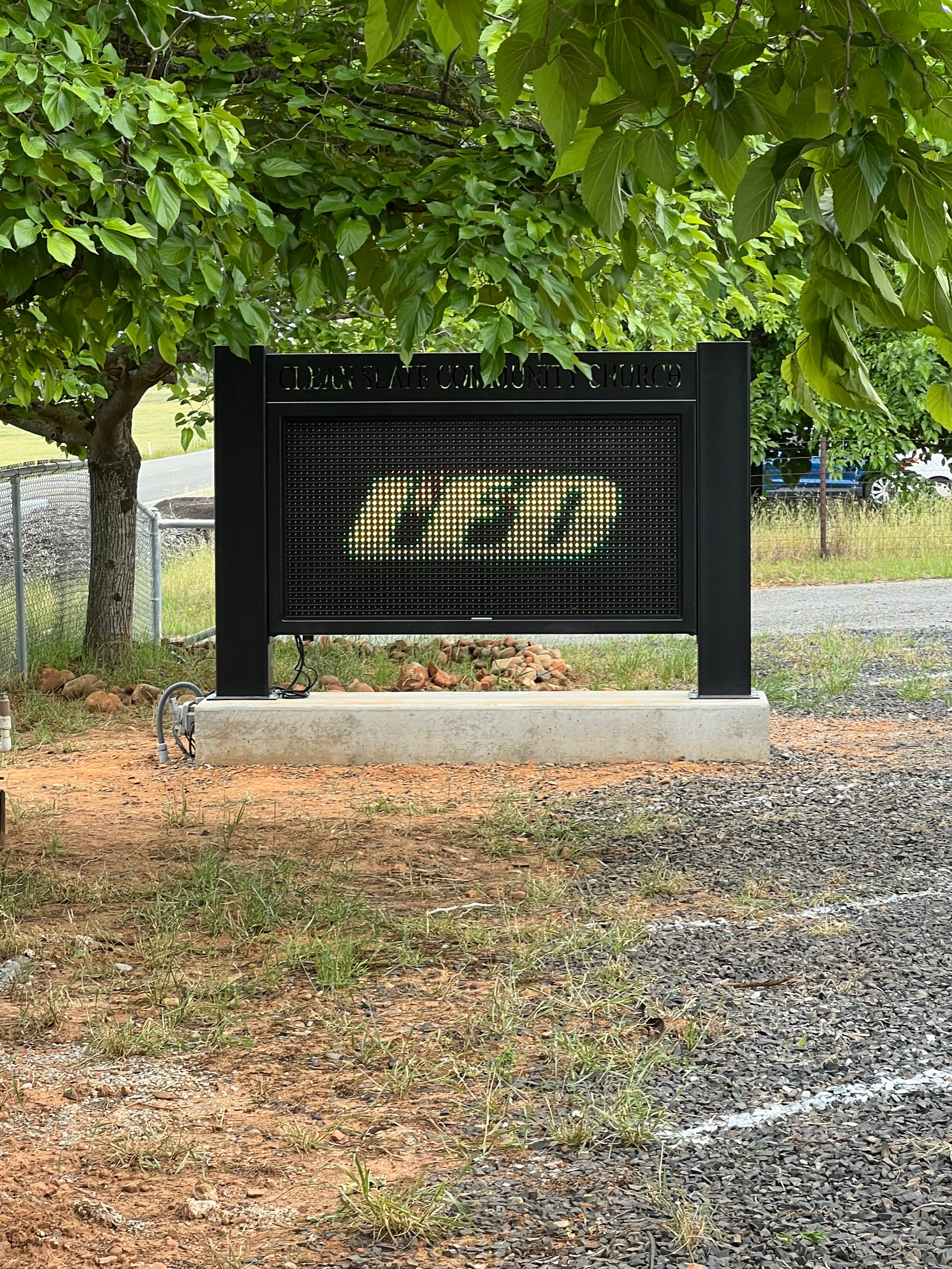 Project Custom Sign Power and Lighting Install That Handles Anything image